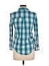 Mudd Plaid Teal Blue Long Sleeve Button-Down Shirt Size 16 - photo 2