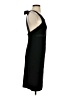 Cache 100% Silk Solid Black Cocktail Dress Size 4 - photo 4