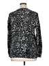 MICHAEL Michael Kors Animal Print Silver Pullover Sweater Size XL - photo 2