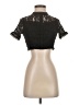 Tobrief Black Short Sleeve Top Size XS - photo 1