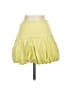 Zara Solid Yellow Casual Skirt Size XS - photo 1