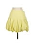 Zara Solid Yellow Casual Skirt Size XS - photo 2