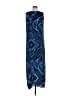Assorted Brands 100% Polyester Blue Cocktail Dress Size 10 - photo 1