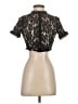 Tobrief Black Short Sleeve Top Size XS - photo 2