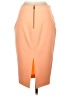 Elizabeth and James Solid Orange Formal Skirt Size 4 - photo 2
