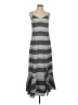 Thakoon Stripes Gray Casual Dress Size 2 - photo 1