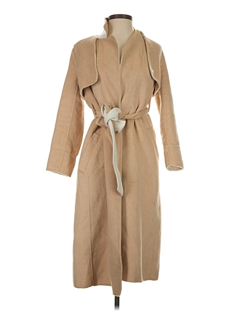 Pre-owned Jcrew Trenchcoat In Tan