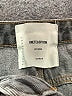 ONETEASPOON 100% Cotton Gray Denim Skirt Size 27 waist - photo 3
