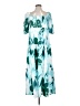 Unbranded 100% Polyester Teal Cocktail Dress Size 5 - photo 1