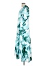 Unbranded 100% Polyester Teal Cocktail Dress Size 5 - photo 5
