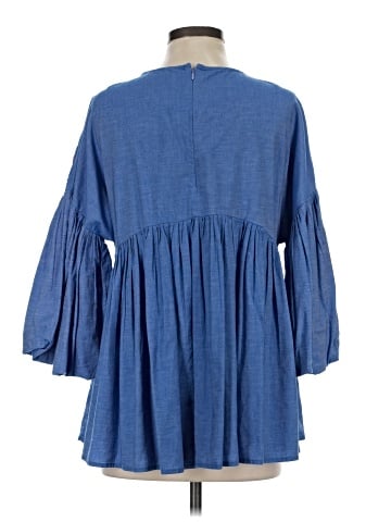 Hemant & Nandita 3/4 Sleeve Blouse (view 2)