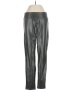 Gap 100% Polyurethane Metallic Silver Track Pants Size M - photo 1