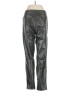 Gap 100% Polyurethane Metallic Silver Track Pants Size M - photo 2