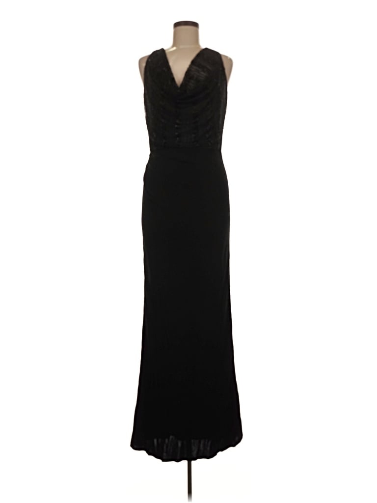 Pre-owned David Meister Cocktail Dress In Black