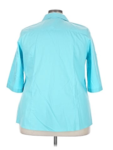 Coldwater Creek 3/4 Sleeve Button-Down Shirt (view 2)