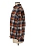 Eddie Bauer Plaid Brown Long Sleeve Button-Down Shirt Size M - photo 5