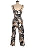 Shore Paisley Gold Jumpsuit Size S - photo 2