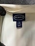 Scoop Color Block Ivory Long Sleeve Blouse Size S - photo 7