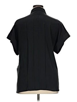 Equipment Short Sleeve Silk Top (view 2)