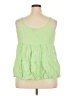 Torrid Green Sleeveless Blouse Size 2X Plus (2) - photo 2