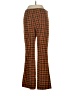 Unbranded Plaid Orange Casual Pants Size XS - photo 2