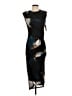 DKNY Graphic Black Cocktail Dress Size 2 - photo 1