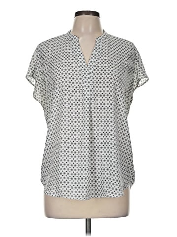 Jones & Co Short Sleeve Blouse (view 1)