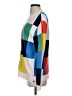 Kule Color Block Ivory Cardigan Size S - photo 5