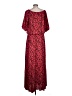 Unbranded Red Casual Dress Size L (estimated) - photo 2