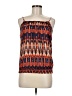 FANG 100% Polyester Orange Sleeveless Blouse Size M - photo 1