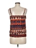 FANG 100% Polyester Orange Sleeveless Blouse Size M - photo 2