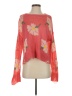 Show Me Your Mumu Floral Orange Pullover Sweater Size XS - photo 1