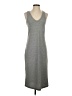 Gap Solid Gray Casual Dress Size S - photo 1