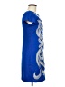 Quinn Graphic Blue Cocktail Dress Size S - photo 4