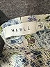 Mable 100% Cotton Blue Short Sleeve Top Size S - photo 4