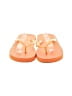 Forever 21 Orange Flip Flops Size 9 1/2 - photo 2