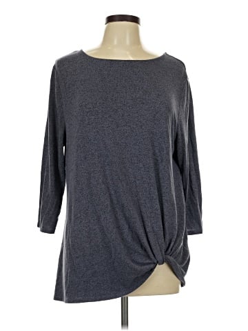 Matty M 3/4 Sleeve Top (view 1)