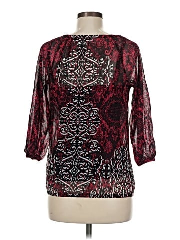 INC International Concepts Long Sleeve Top (view 2)