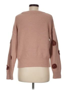 Madewell Flower Embroidered Pullover Sweater (view 2)