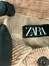 Zara 100% Cotton Tan Jacket Size M - photo 6