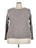 Tahari Gray Pullover Sweater Size 3X - photo 1