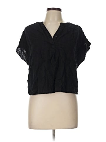 a.n.a. A New Approach Short Sleeve Blouse (view 1)