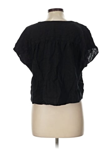 a.n.a. A New Approach Short Sleeve Blouse (view 2)