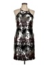 My Michelle Metallic Silver Cocktail Dress Size 13 - photo 1
