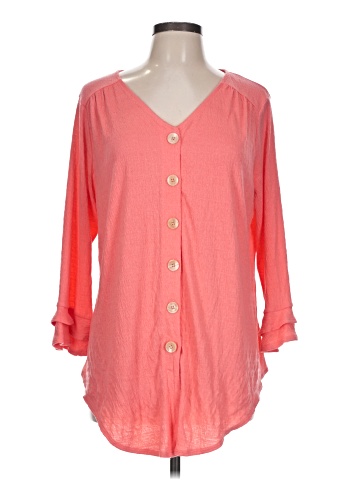 AGB 3/4 Sleeve Blouse (view 1)