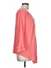 AGB Orange 3/4 Sleeve Blouse Size L - photo 4