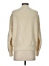 CAARA Solid Ivory Turtleneck Sweater Size S - photo 2