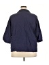 Collection 100% Cotton Blue 3/4 Sleeve Blouse Size XXXL - photo 2