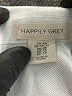 Happily Grey 100% Polyester White Trenchcoat Size XS - photo 6