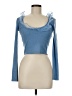 Zara Solid Blue Pullover Sweater Size M - photo 1